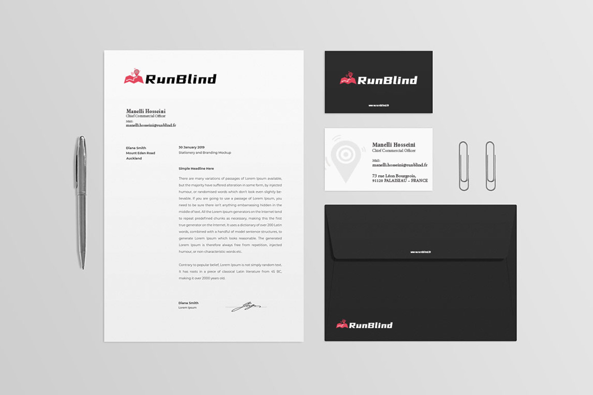 RunBlind corporate image