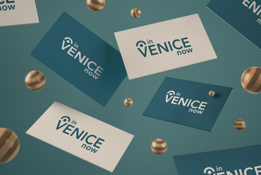 InVeniceNow business card