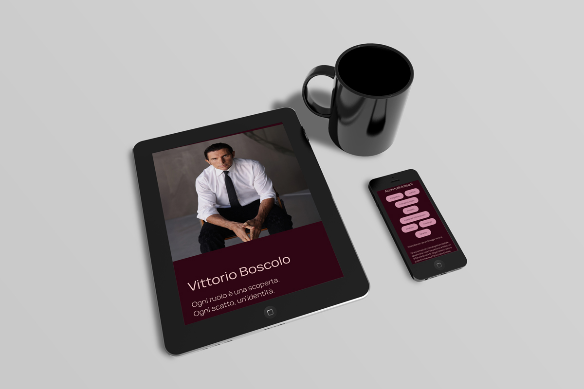 Vittorio Boscolo web design